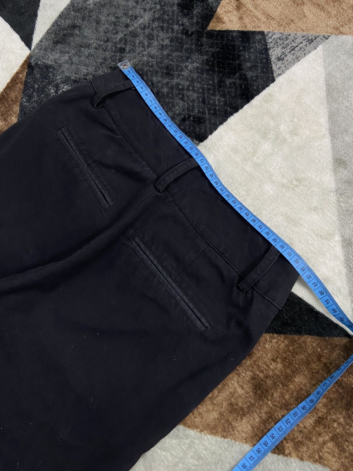 Helmut Lang 2000s Helmut Lang Slim Straight Trousers Size 24" / US 00 / IT 34 - 10 Thumbnail