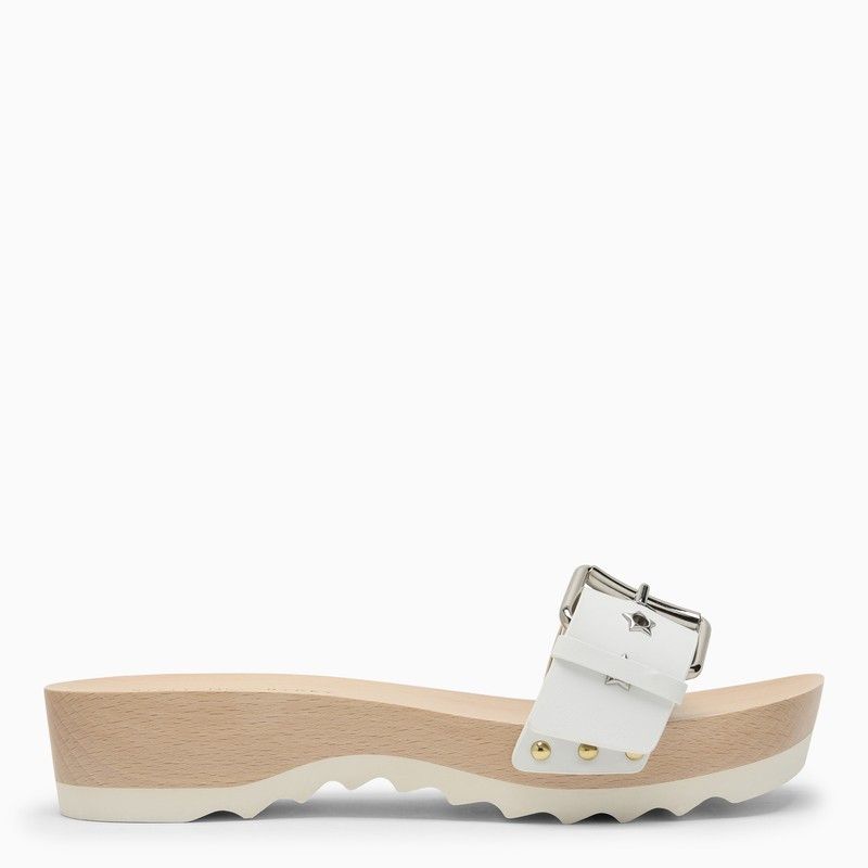 image of Stella Mccartney Elyse Clog White Shoes, Women's (Size 10)