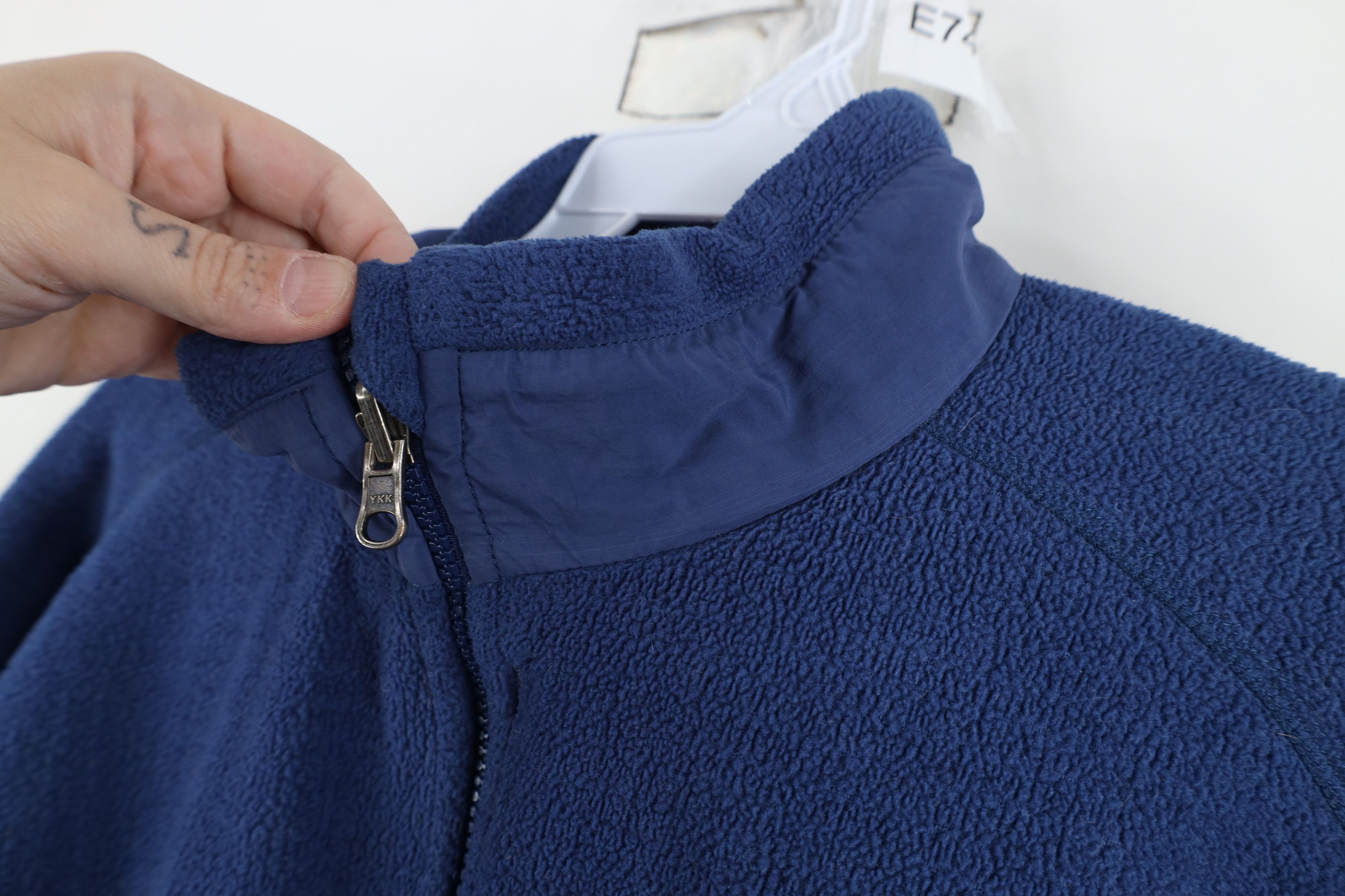 Patagonia Vintage Patagonia Spell Out Full Zip Fleece Jacket Blue Size US S / EU 44-46 / 1 - 12 Thumbnail