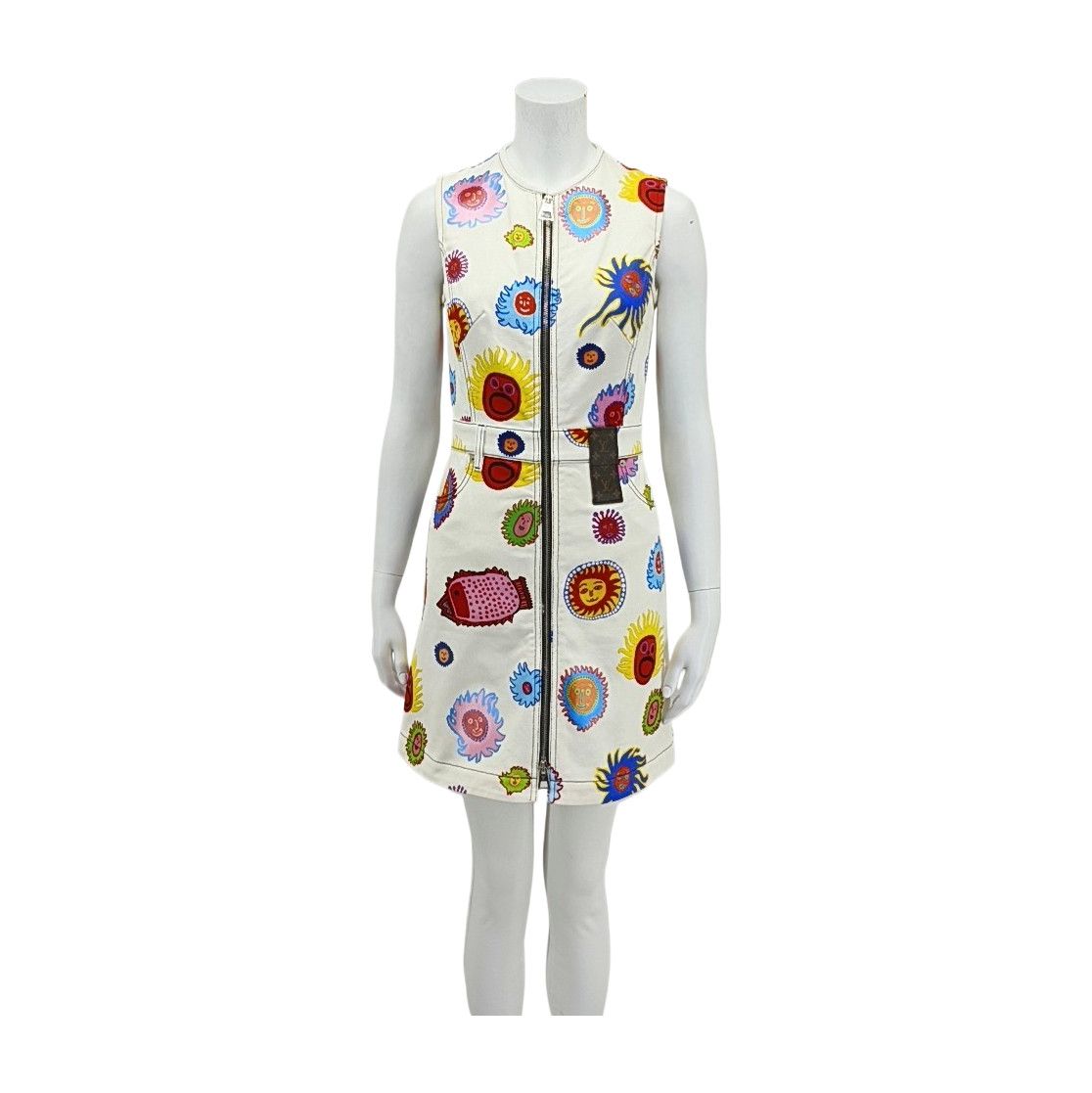 Louis Vuitton Louis Vuitton Sun Pattern Full Zip Mini Dress Size 34 Size XS / US 0-2 / IT 36-38 - 1 Thumbnail