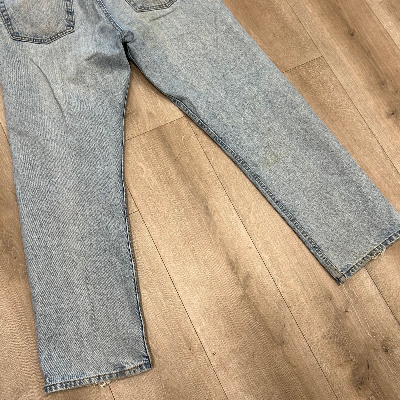 Levi's Levis Signature Authentic Regular Fit Denim Blue Jeans 38x32 Size US 38 / EU 54 - 8 Thumbnail