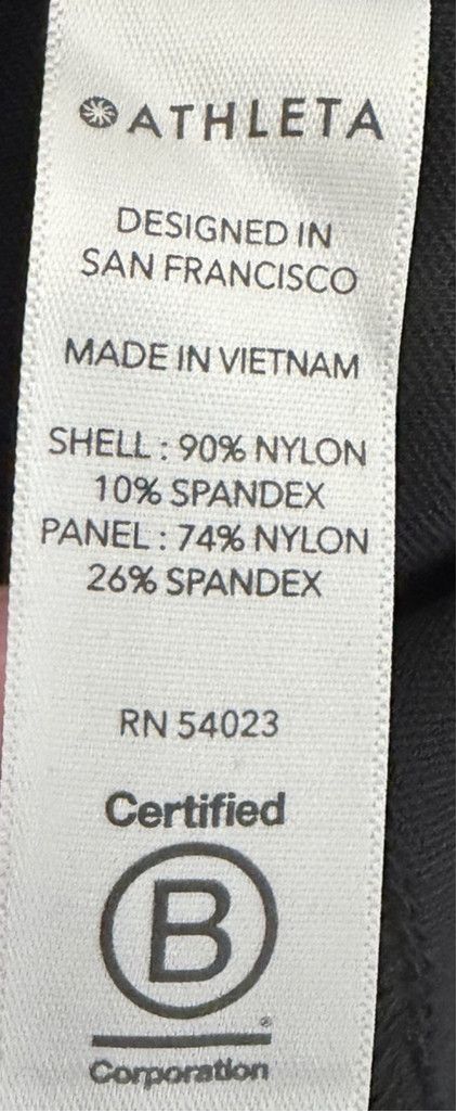 Athleta ATHLETA HEADLANDS HYBRID MOTO TIGHT 27” BLACK COLOR SIZE 4 Size 27" / US 4 / IT 40 - 6 Thumbnail
