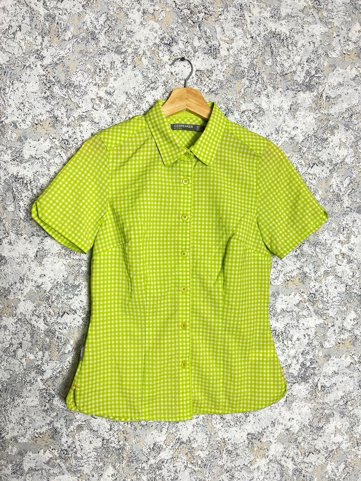 Icebreaker Icebreaker Merino Wool Womens Shirt Short Sleeve Button Size S / US 4 / IT 40 - 1 Thumbnail