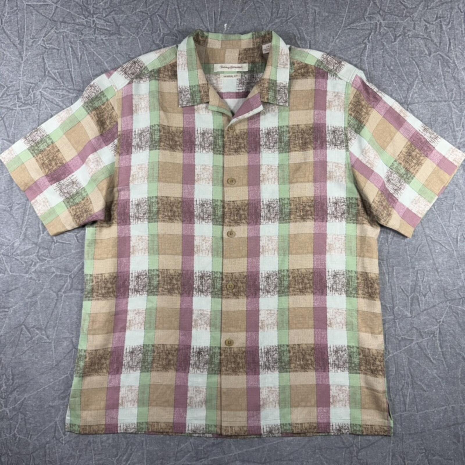 Tommy Bahama Tommy Bahama Shirt Men's L Multicolored 100% Silk Size US L / EU 52-54 / 3 - 1 Thumbnail