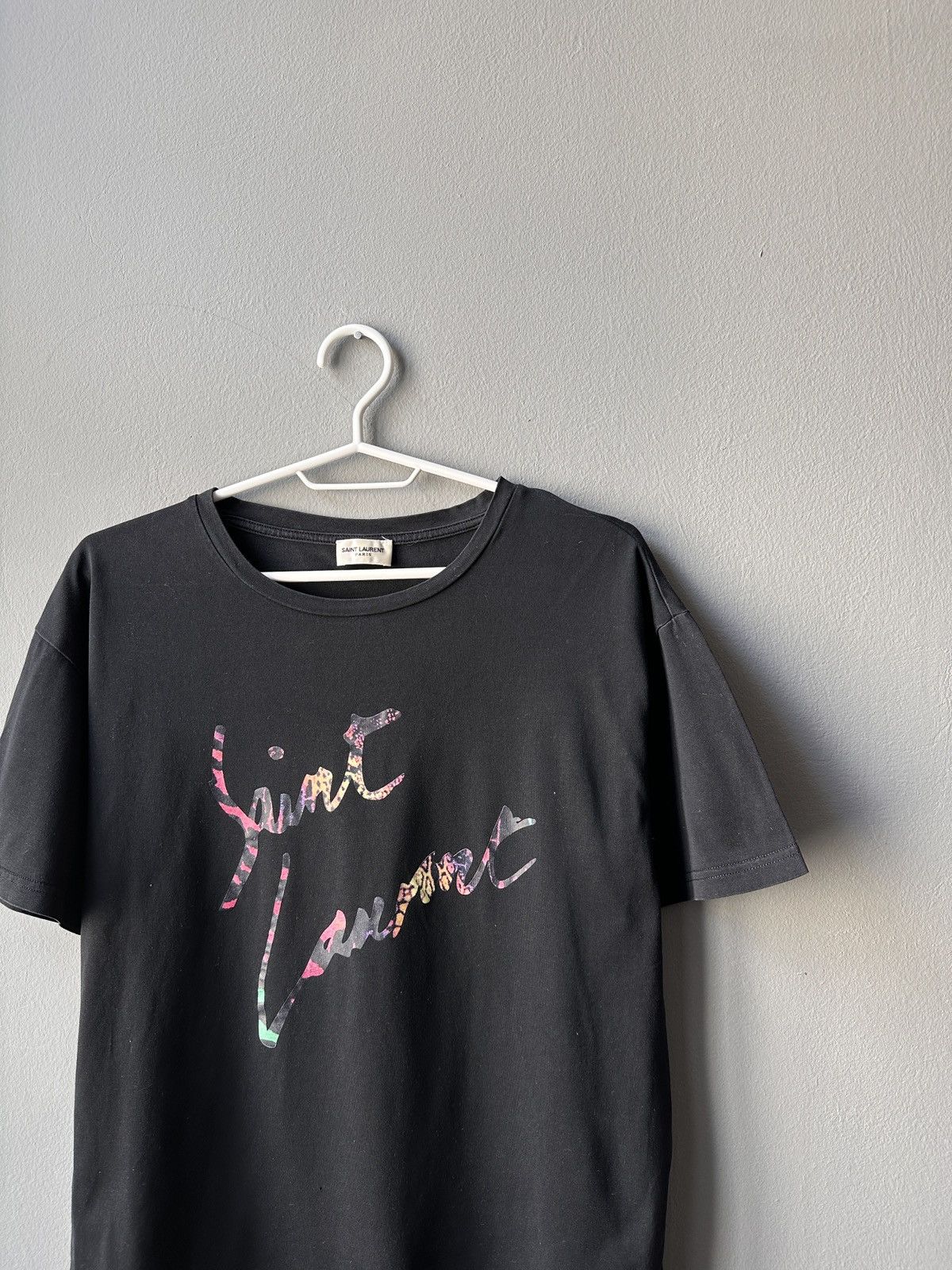 Saint Laurent Paris Saint Laurent Paris T shirt Oversized Fit Small authentic Size US S / EU 44-46 / 1 - 1 Thumbnail