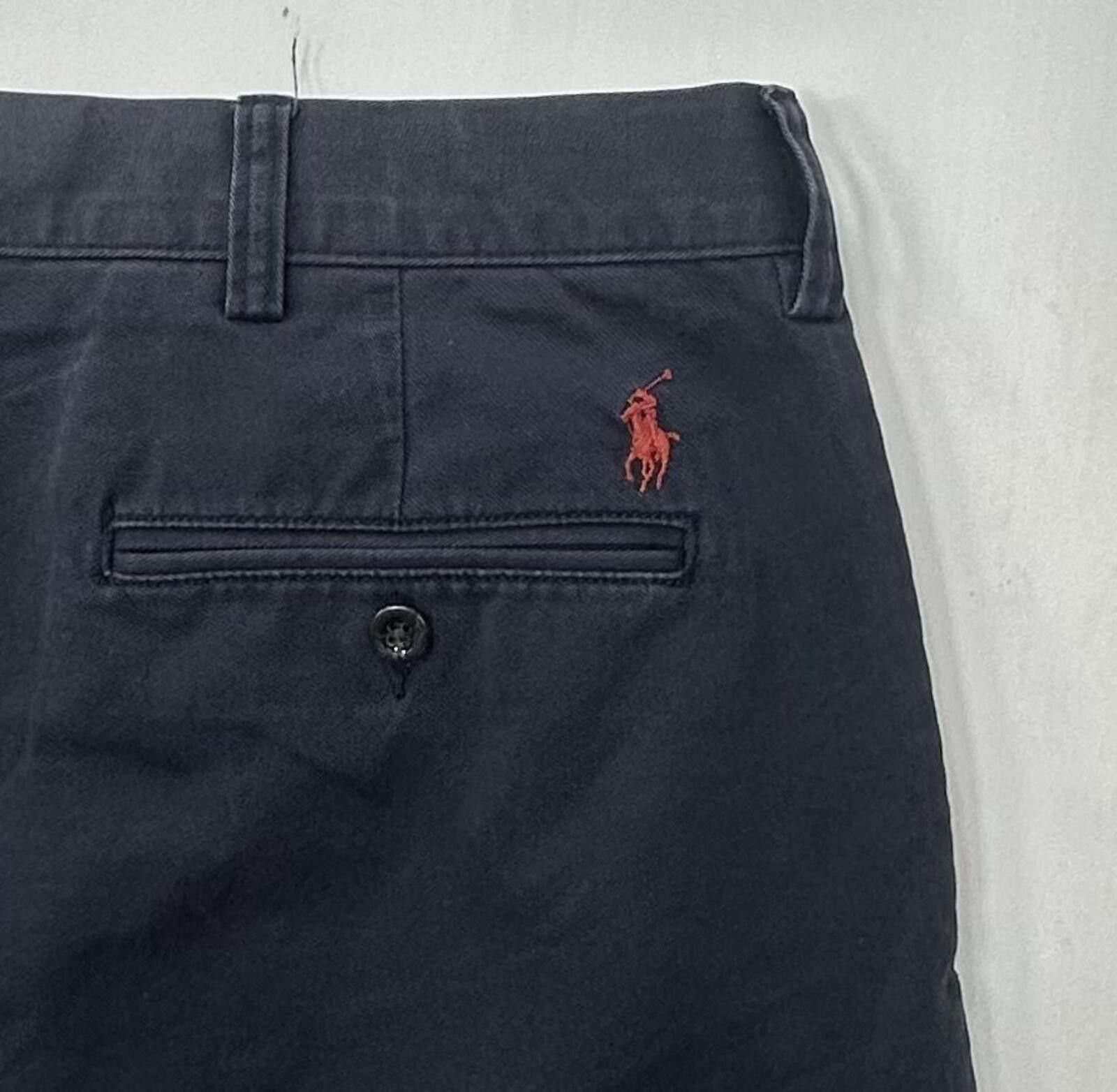 Polo Ralph Lauren Polo Ralph Lauren Preston Pant Blue (Tag:42/30 Meas: 42/28) Size US 42 / EU 58 - 7 Thumbnail
