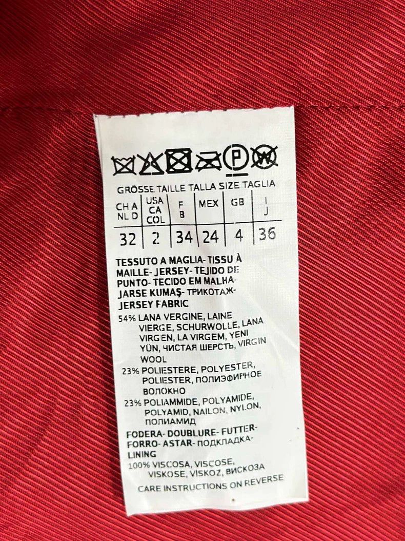 Max Mara Max Mara Red Short Teddy Size S / US 4 / IT 40 - 5 Thumbnail