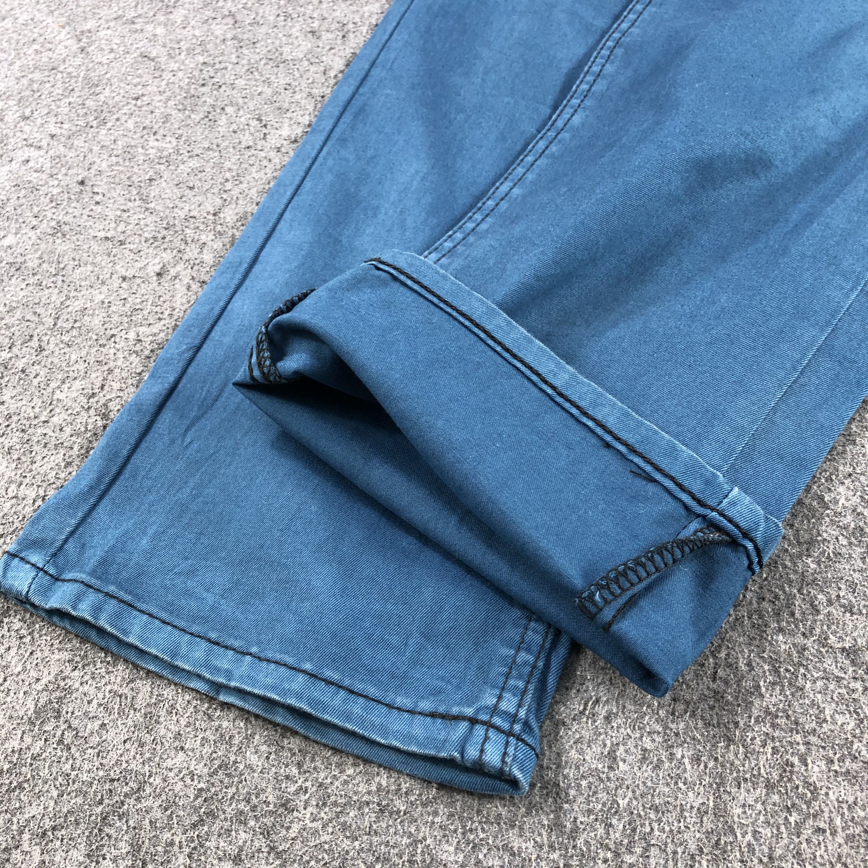 Lee Vintage Blue Wash Lee Jeans-J1817 Size US 34 / EU 50 - 6 Thumbnail