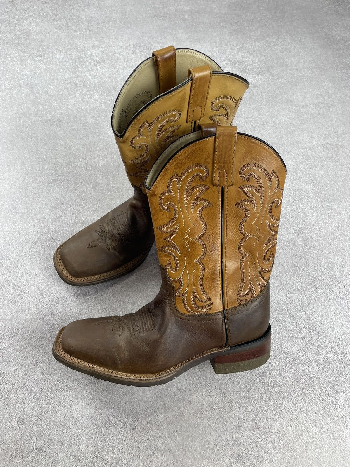Dan Post Dan Post Ferrier Western Cowboy Leather Boots Size 10 Size US 10 / EU 43 - 1 Thumbnail