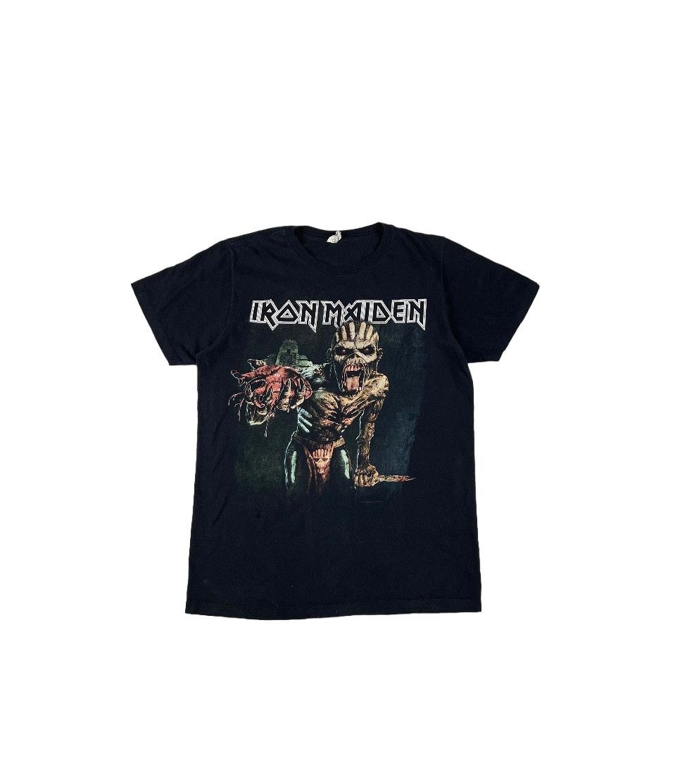Band Tees × Iron Maiden Vintage Iron Maiden Tour Tee Made in USA M Size US M / EU 48-50 / 2 - 1 Thumbnail