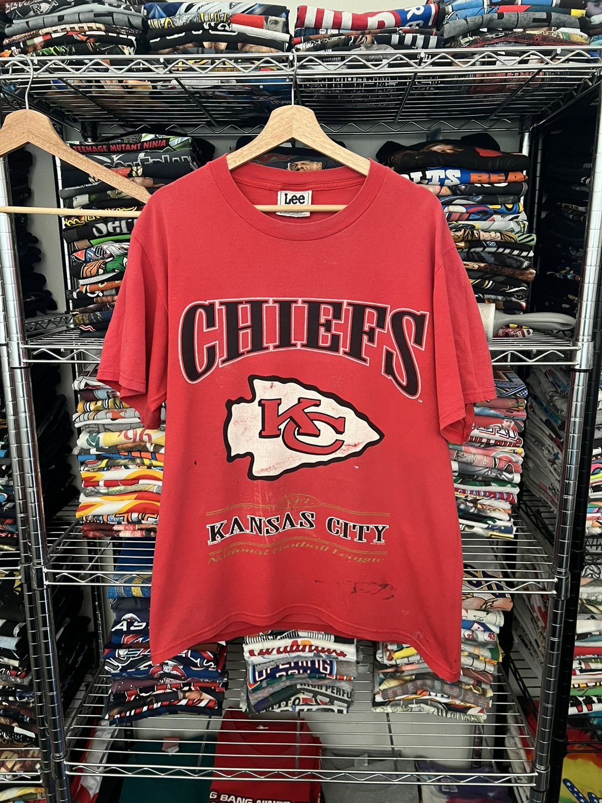 1997 Kansas City Chiefs NFL Super Bowl 90s Tee