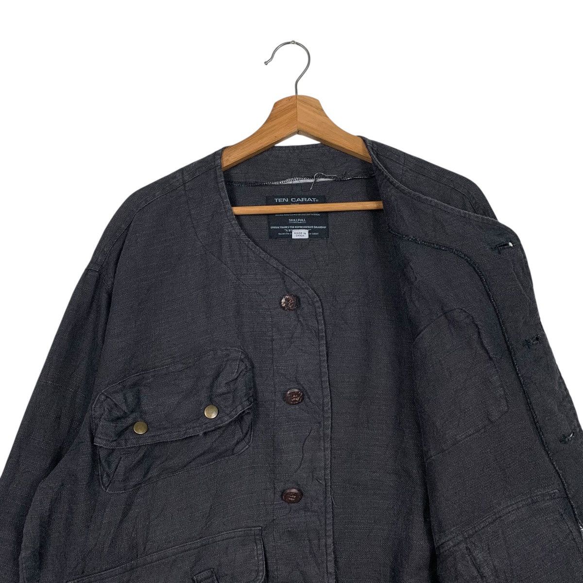 Japanese Brand Japanese Brand Ten Carat Parachute Tactical Jacket Size US M / EU 48-50 / 2 - 10 Thumbnail