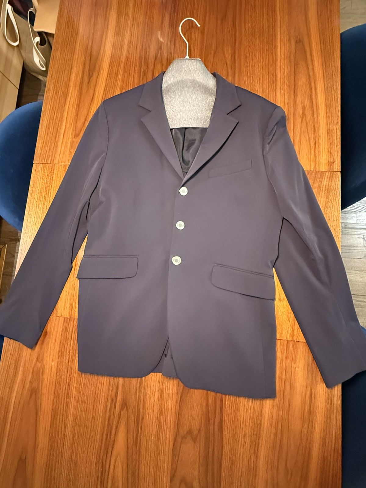 Hermes Hermes Navy Jump Competition Blazer Size 42R - 1 Thumbnail