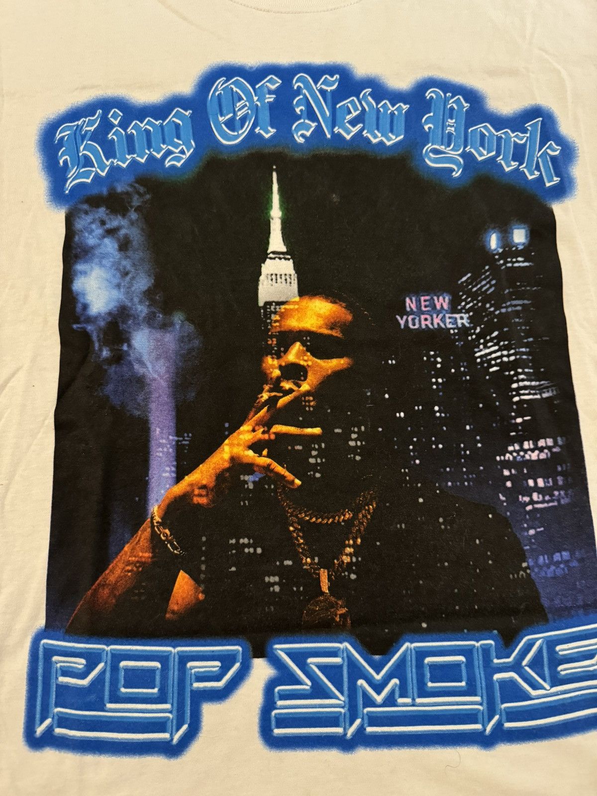 Other POP SMOKE NY TEE Size US XL / EU 56 / 4 - 2 Thumbnail