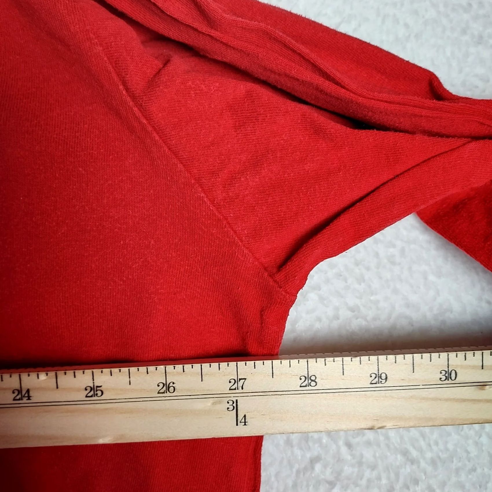 Big Dogs Big Dogs Womens 1X 2X Red Puppy Heart Pocket Long Sleeve Shirt Size XL / US 12-14 / IT 48-50 - 6 Thumbnail