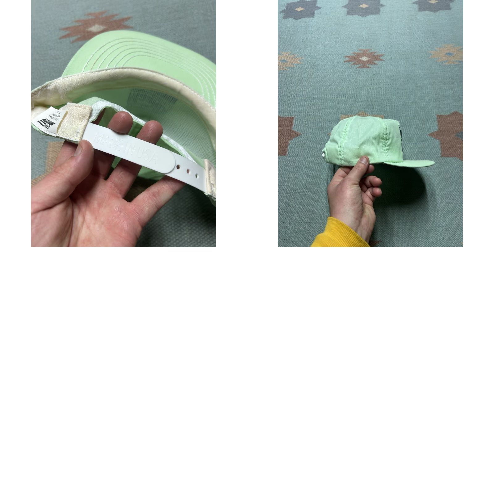 Vintage VINTAGE 90s Maalox Plus mint creme green SnapBack hat cap made in USA adjustable Mens Snapback Green USA Mint Adjustable Cap Size ONE SIZE - 8 Thumbnail