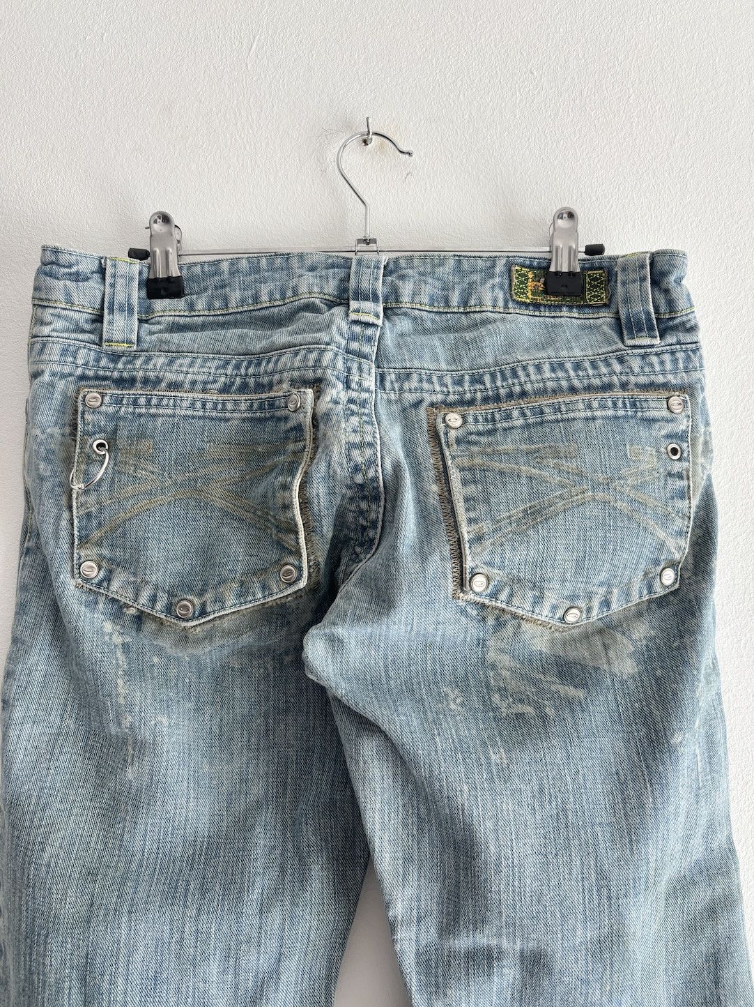 Oakley RARE 00's Oakley X Metal Industrial Denim Jeans (M) Size US 28 / EU 44 - 2 Thumbnail