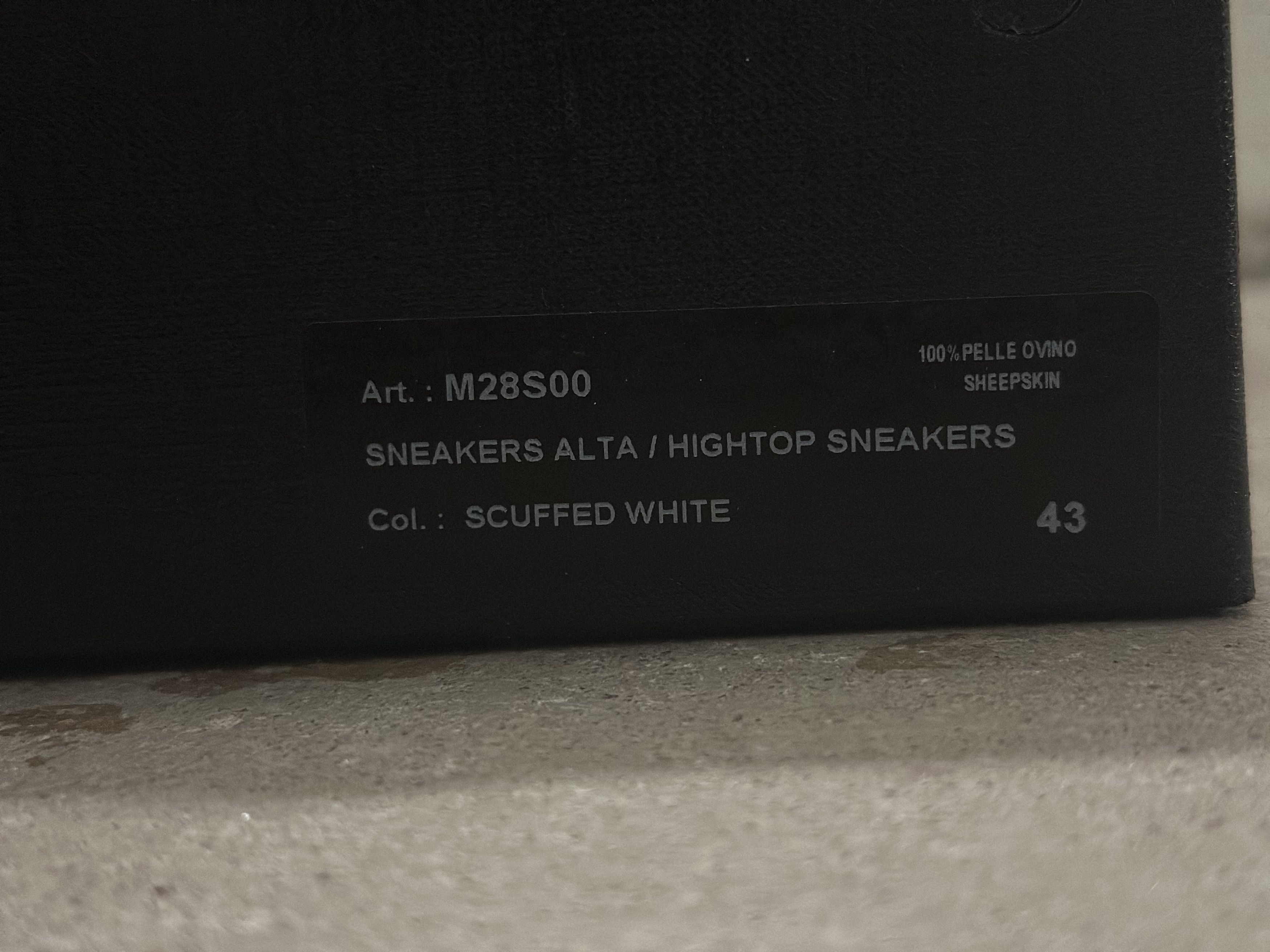 Masnada Alta Sneakers Size US 10 / EU 43 - 9 Thumbnail