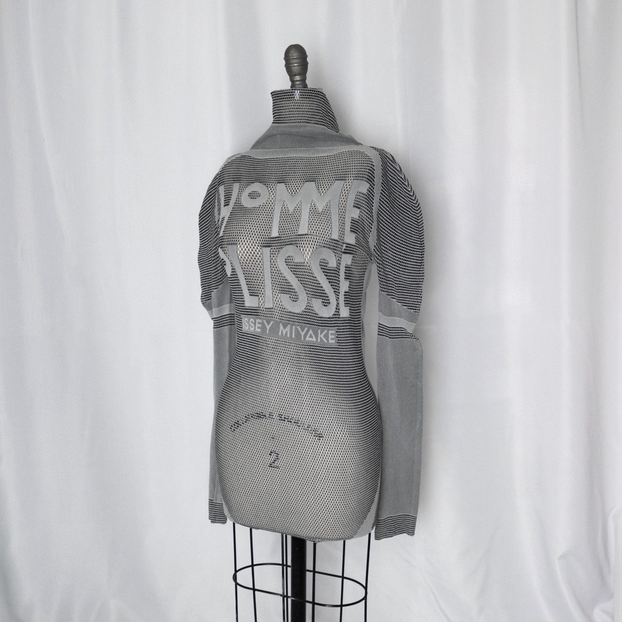 Homme Plisse Issey Miyake rare Homme Plissé Issey Miyake see through knit top Size US M / EU 48-50 / 2 - 2 Thumbnail