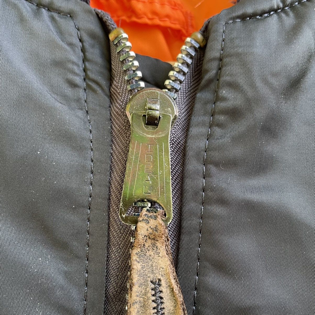 Alpha Industries 💥Vintage Alpha Industries Bomber Flying Jacket Made in usa Size US M / EU 48-50 / 2 - 6 Thumbnail