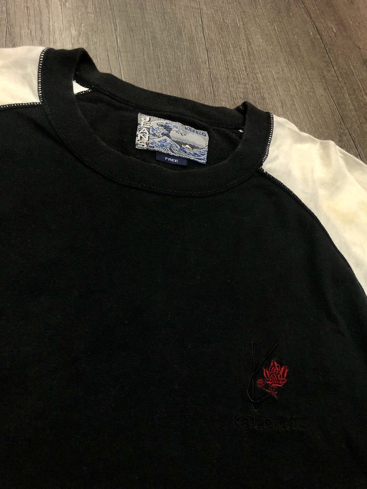 Designer × Japanese Brand × Kenzo Vintage Kenzo Jeans Tee Shirt Size US M / EU 48-50 / 2 - 9 Thumbnail