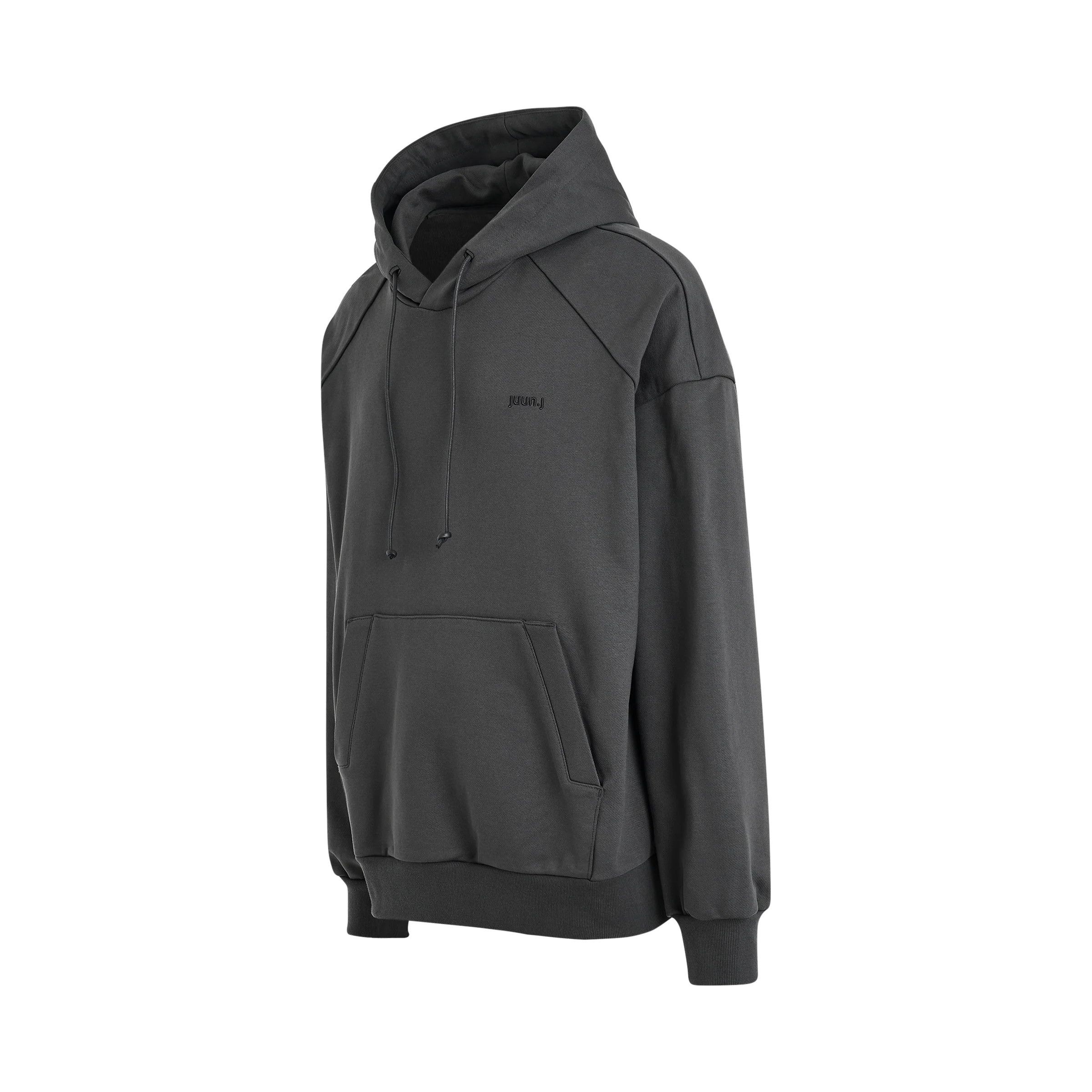 Juun.J o1mris0824 Embroidered Hoodie in Grey Size US S / EU 44-46 / 1 - 2 Thumbnail