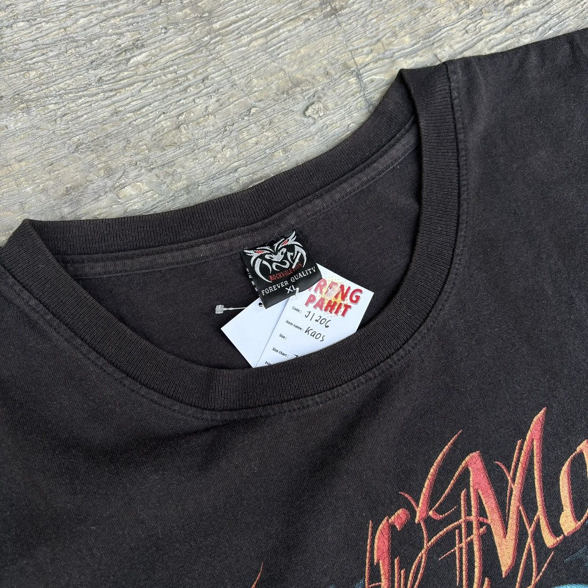 Vintage × West Coast Choppers Ghost Rider skull choopers tee Size US XL / EU 56 / 4 - 3 Thumbnail