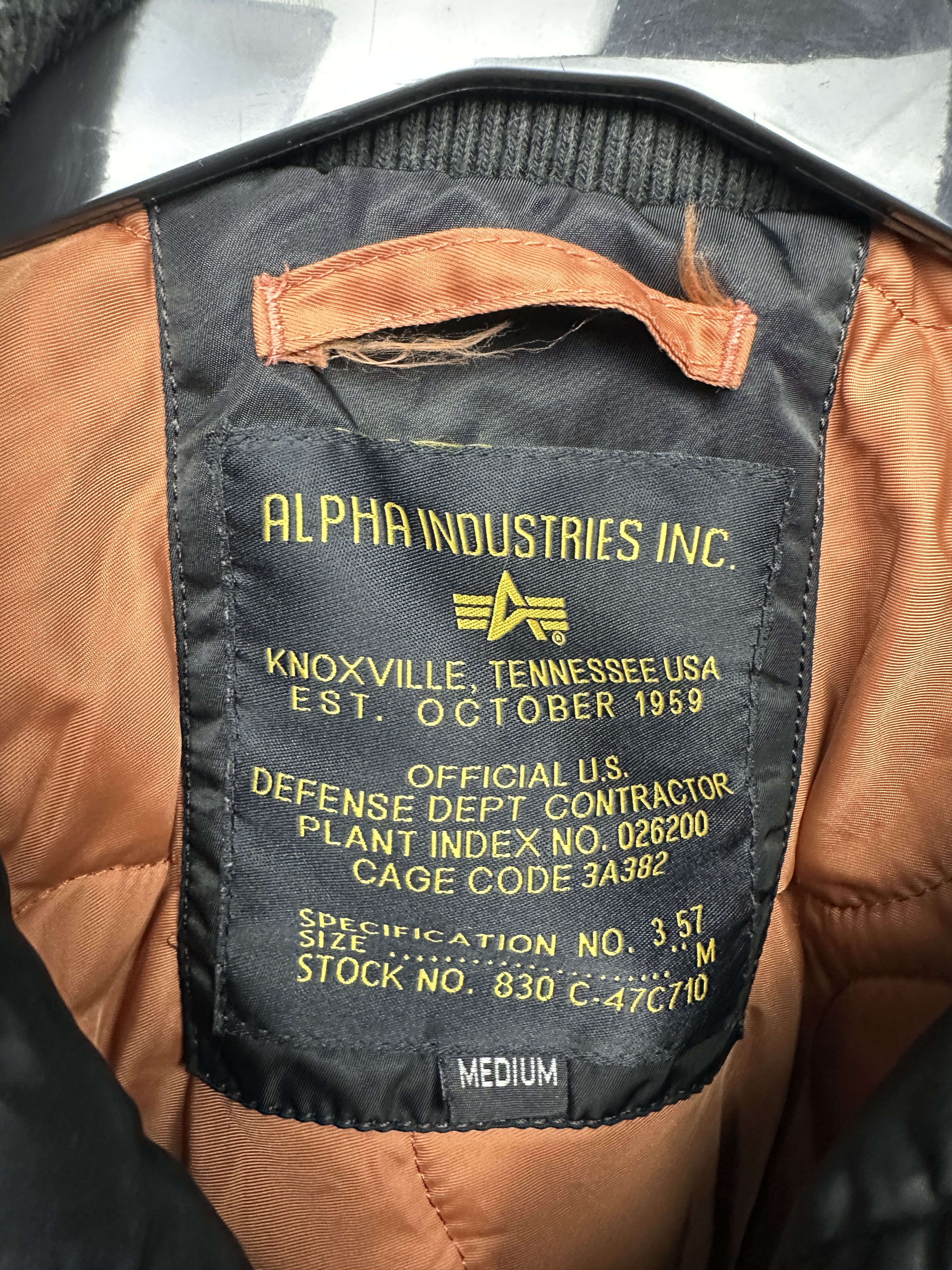 Alpha Industries Alpha Industries Flight Pilot Nylon Bomber Jacket USA Size US M / EU 48-50 / 2 - 7 Thumbnail