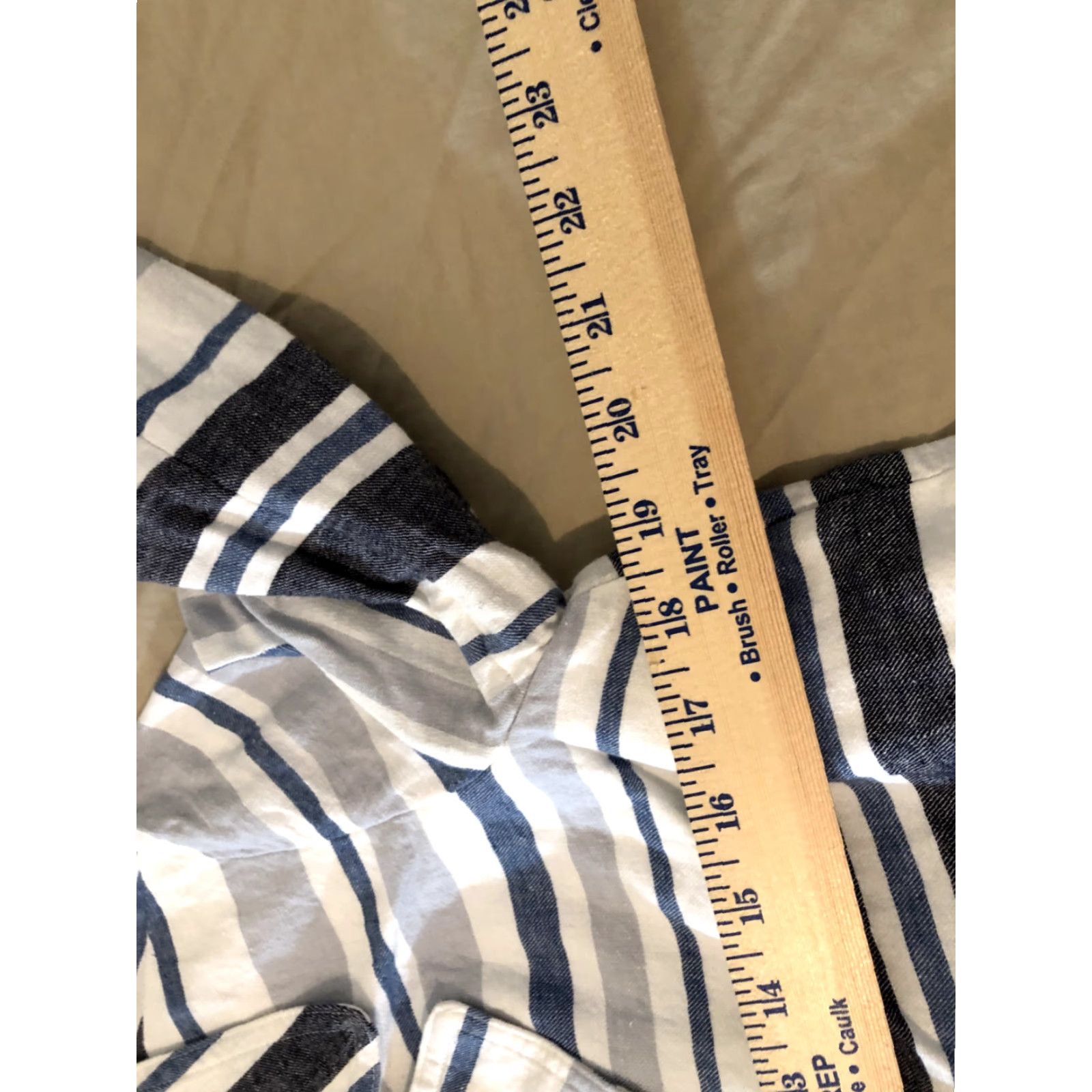 Banana Republic VINTAGE Banana Republic Linen Jacket Women S Small White Blue Shirt Jacket Womens S Blue Linen Banana Republic Jacket Women S Small White Blue Size S / US 4 / IT 40 - 4 Thumbnail