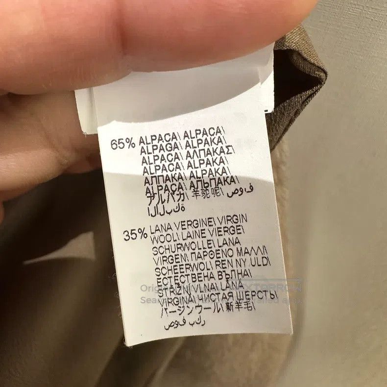 Brunello Cucinelli Brunello Cucinelli Alpaca double-breasted coat Size XXS / US 00 / IT 34 - 6 Thumbnail
