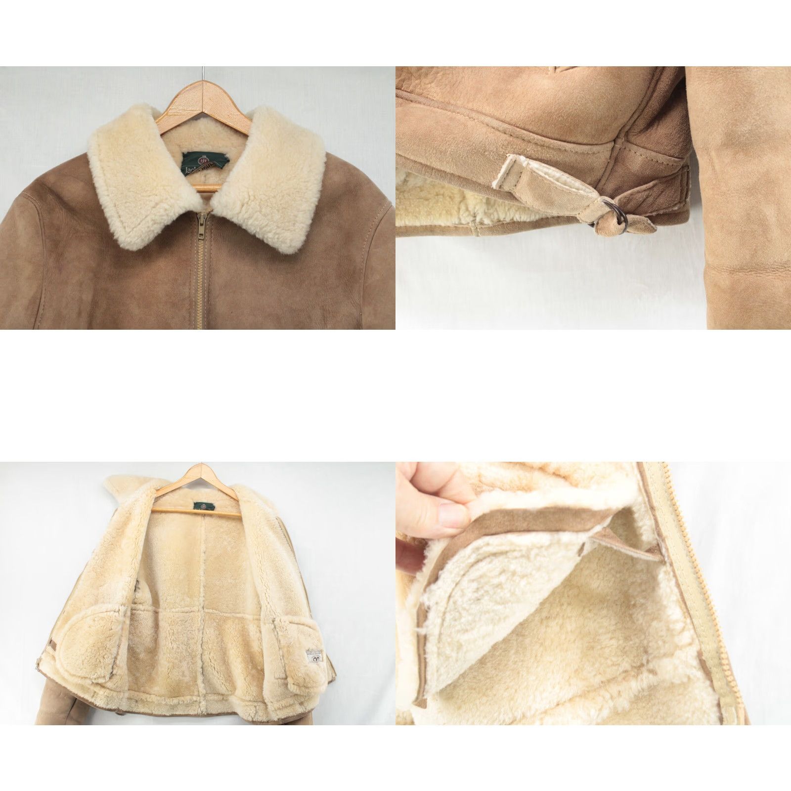 Vintage VINTAGE Jack Henry Suede Coat Mens L 42 Tan Brown Cabincore Yellowstone Sherpa Lined Overcoat Stylish City Cowboy Theme Mens Size US L / EU 52-54 / 3 - 8 Thumbnail