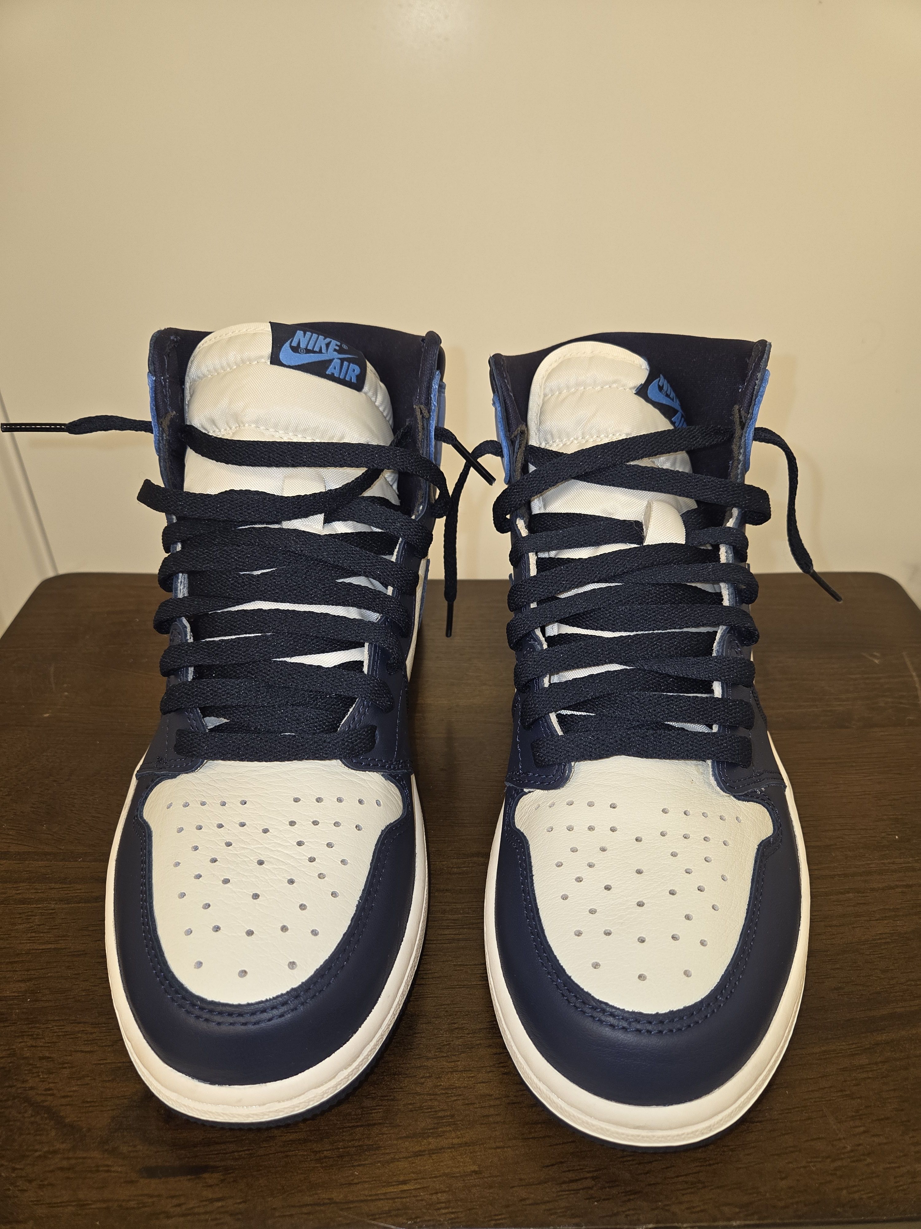Jordan Brand Retro Air Jordan 1 obsidian, size 9.5 Size US 9.5 / EU 42-43 - 1 Thumbnail