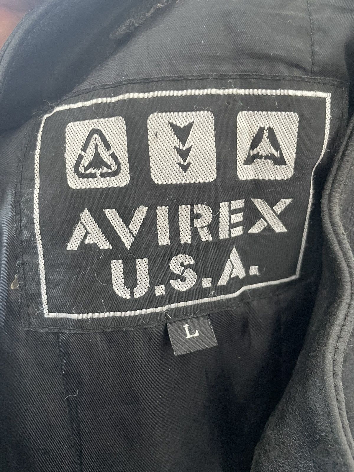 Avirex Leather Jacket Avirex Size US L / EU 52-54 / 3 - 3 Thumbnail