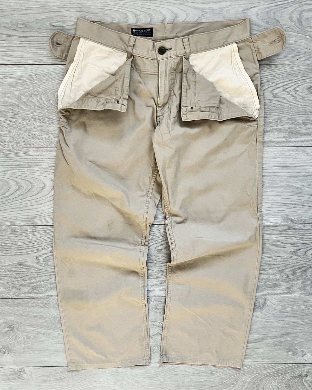 Final Home Final Home 00s Double-Layered Pocket Pants Size US 30 / EU 46 - 1 Thumbnail