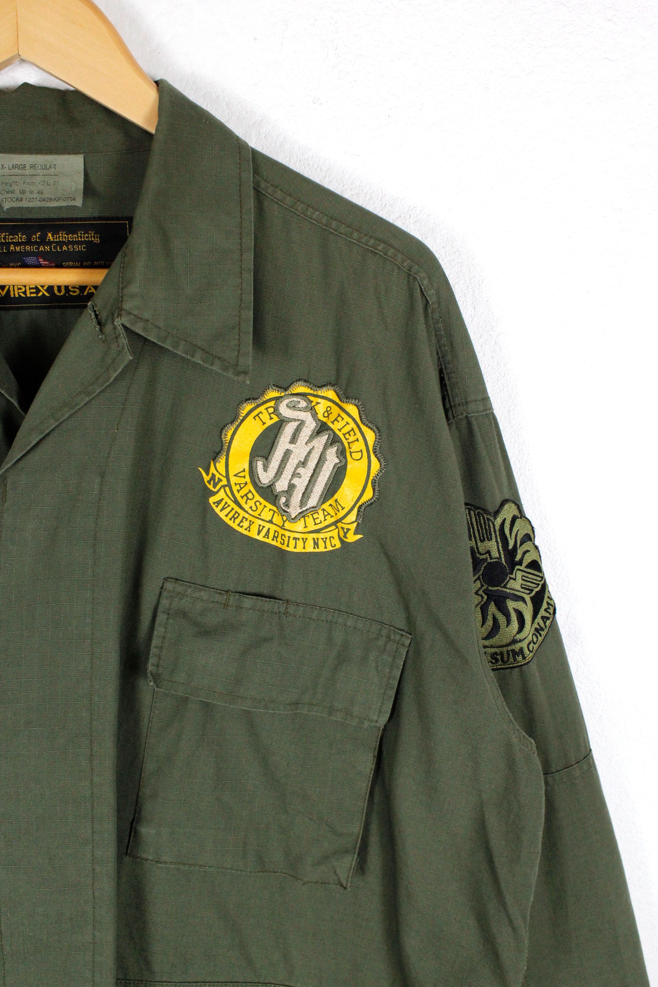 Avirex Vintage Avirex Varsity Track Field Flight M-65 Jacket 90s Size US L / EU 52-54 / 3 - 2 Thumbnail