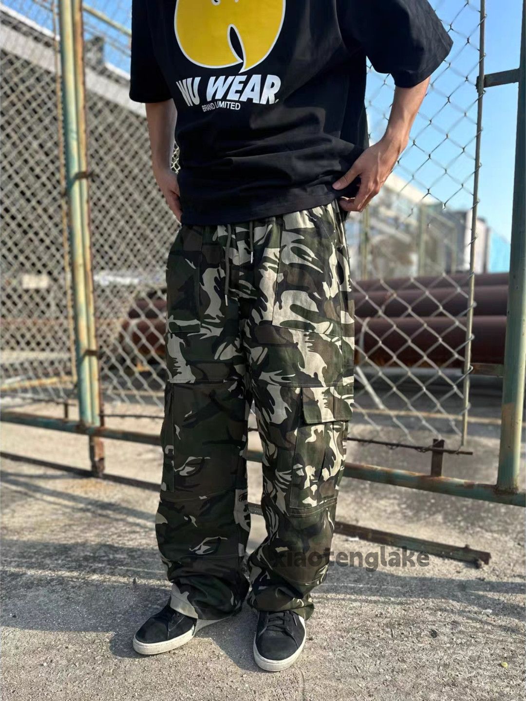 Vintage xz vintage military outdoor loose baggy cargo pants Size US 36 / EU 52 - 5 Thumbnail