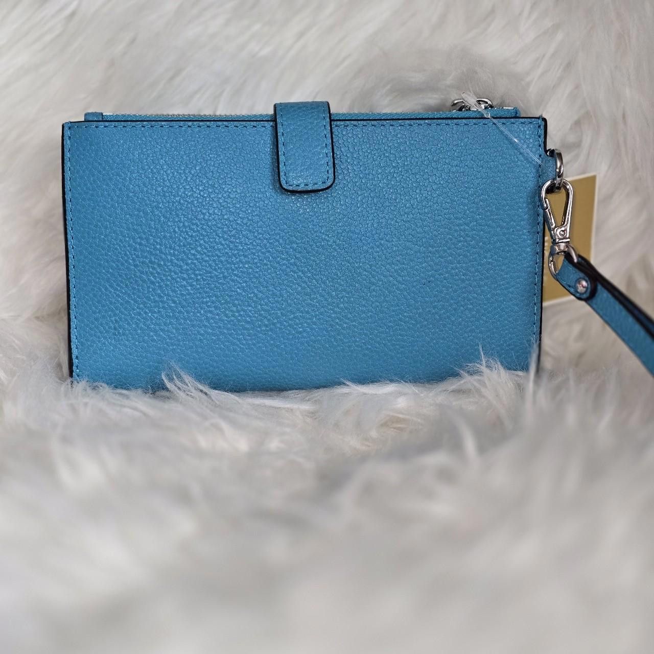Michael Kors Michael Kors Blue Wristlet Size ONE SIZE - 3 Thumbnail