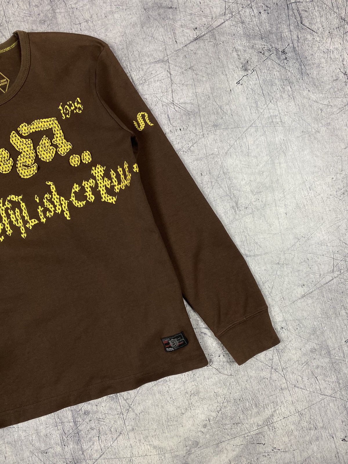 Designer × Diesel × Vintage Vintage Diesel Big Logo Avant-garde y2k Long Sleeve Shirt Size US M / EU 48-50 / 2 - 3 Thumbnail