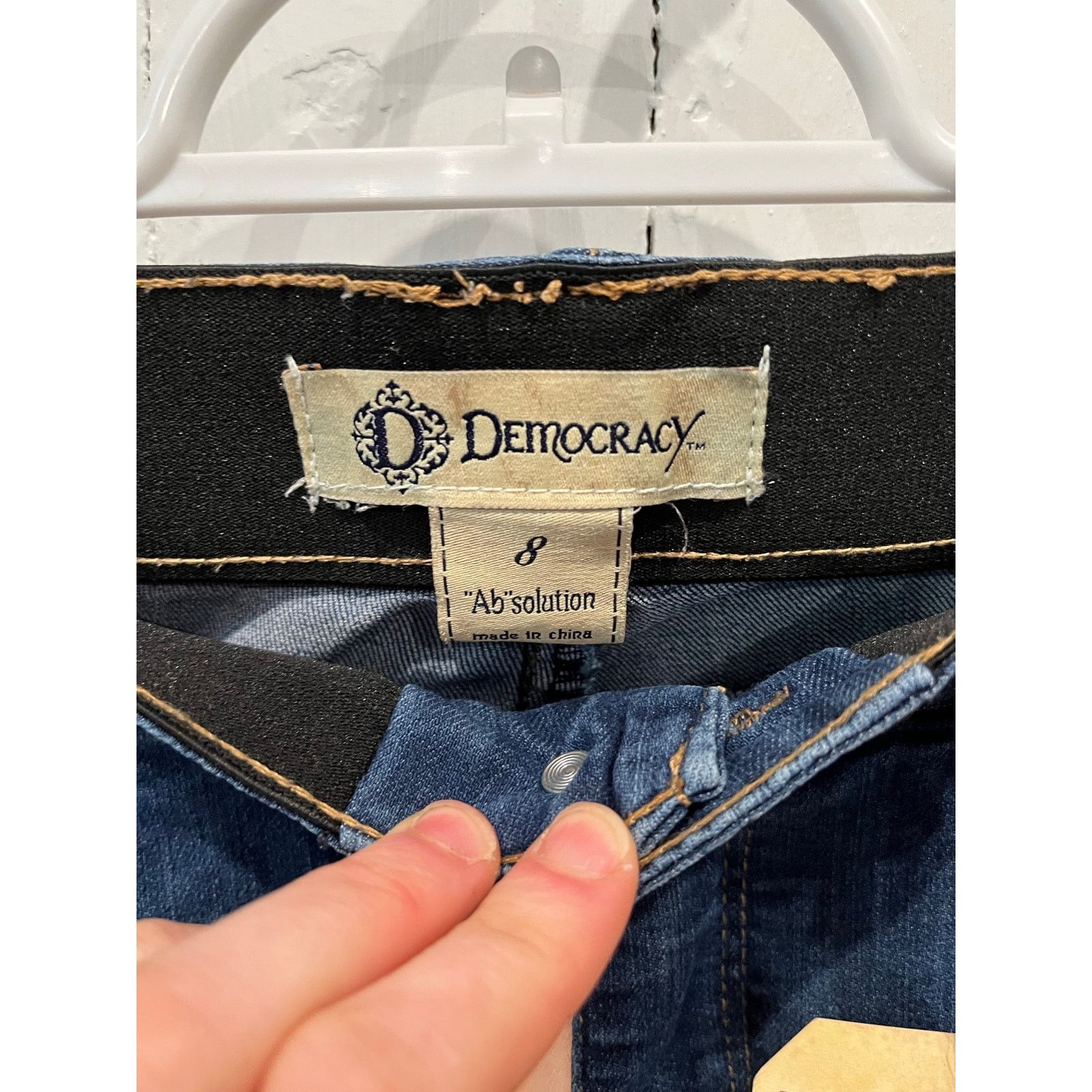 Other NWT Democracy “Ab”solution Bootcut Jeans size 8 Size 28" / US 6 / IT 42 - 3 Thumbnail