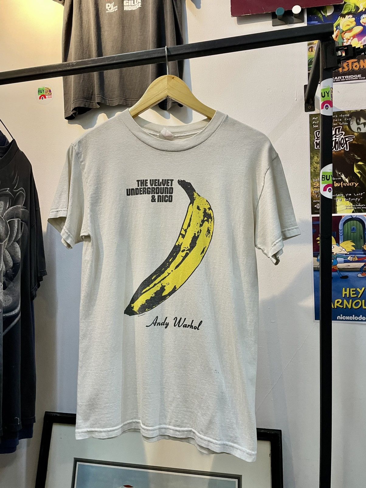Andy Warhol × Band Tees × Vintage The Velvet Underground Andy Warhol Size US S / EU 44-46 / 1 - 2 Thumbnail