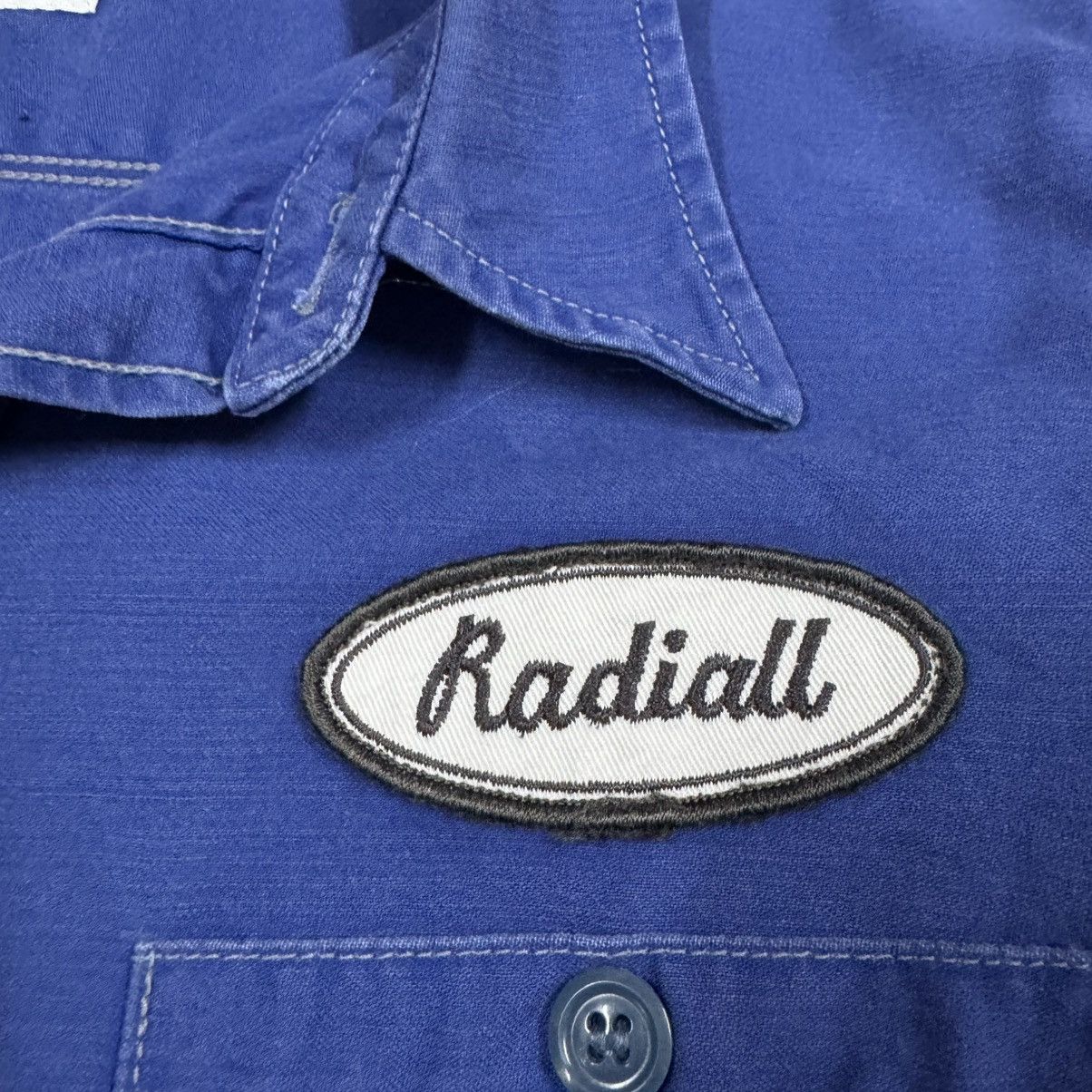 Toyo Enterprises El Radial Purple Moon Chambray Button Ups Made In Japan Size US M / EU 48-50 / 2 - 15 Thumbnail