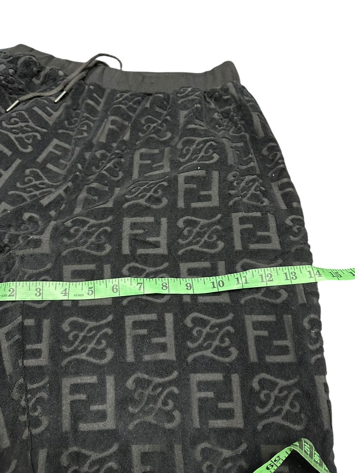 Fendi Fendi 3D Monogram Velvet Jogger Pant Size US 34 / EU 50 - 13 Thumbnail