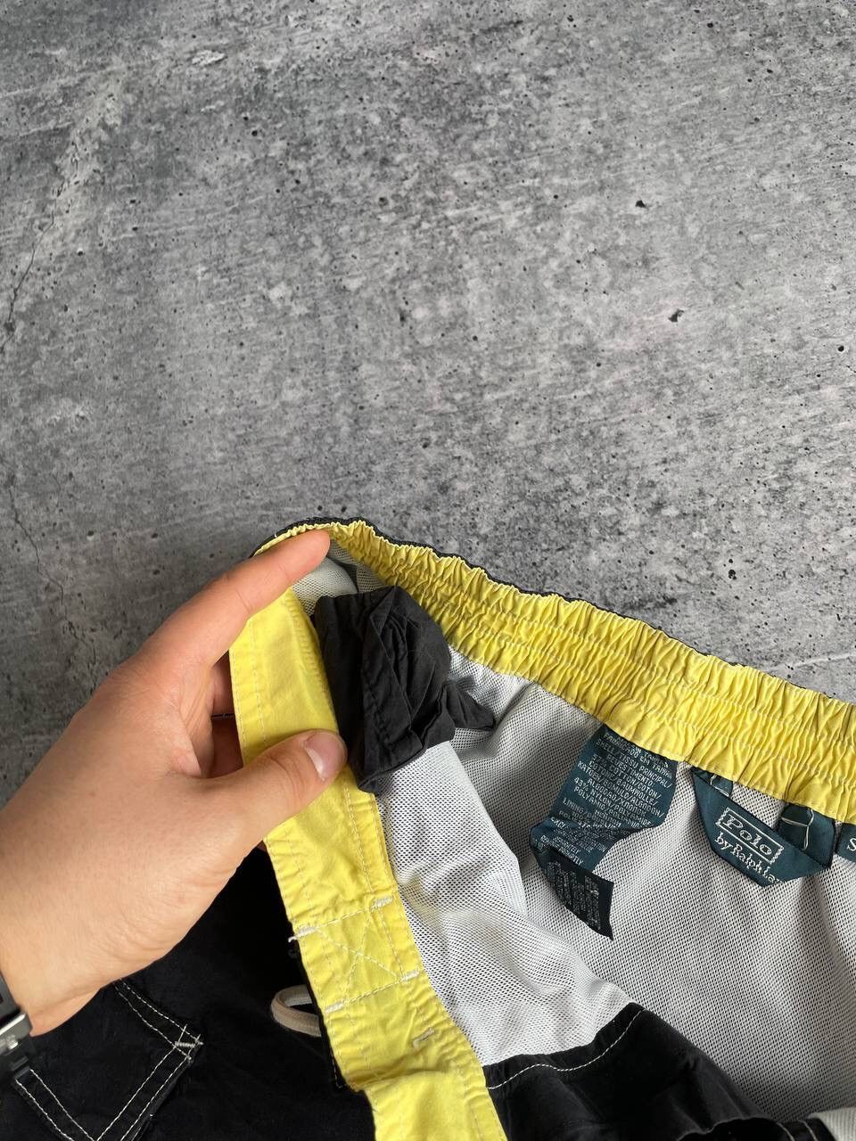 Polo Ralph Lauren × Vintage Vintage 90s Y2K Style Big Logo 3 Bleecker Blue Casual Shorts Size US 30 / EU 46 - 11 Thumbnail