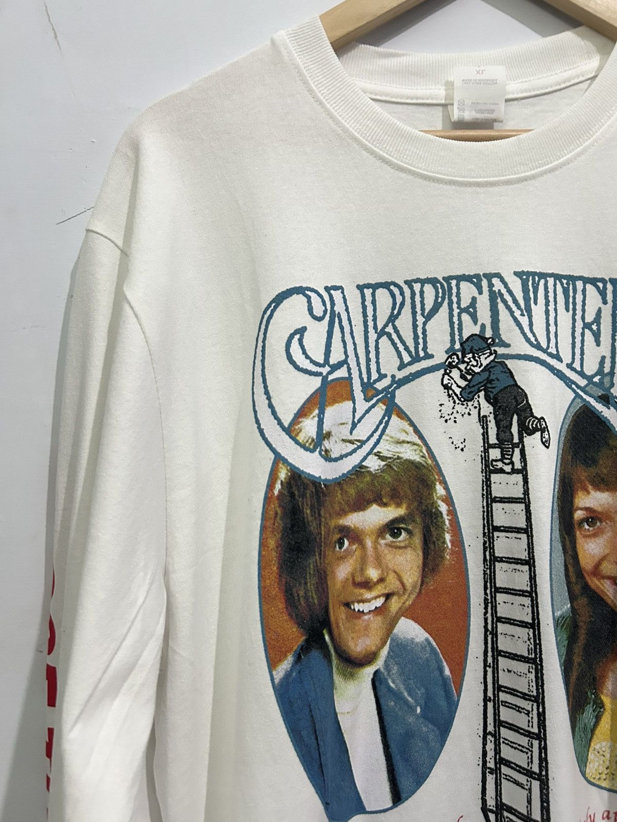 Band Tees × Vintage The Carpenters - Close to You Tribute Tshirt Size US XL / EU 56 / 4 - 3 Thumbnail