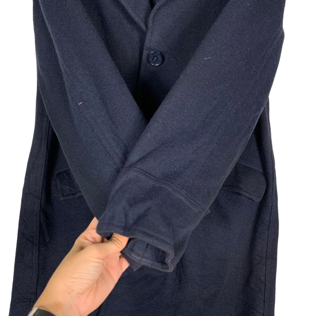 Lacoste LACOSTE Wool Overcoat Jacket #0012-C1 Size US S / EU 44-46 / 1 - 14 Thumbnail