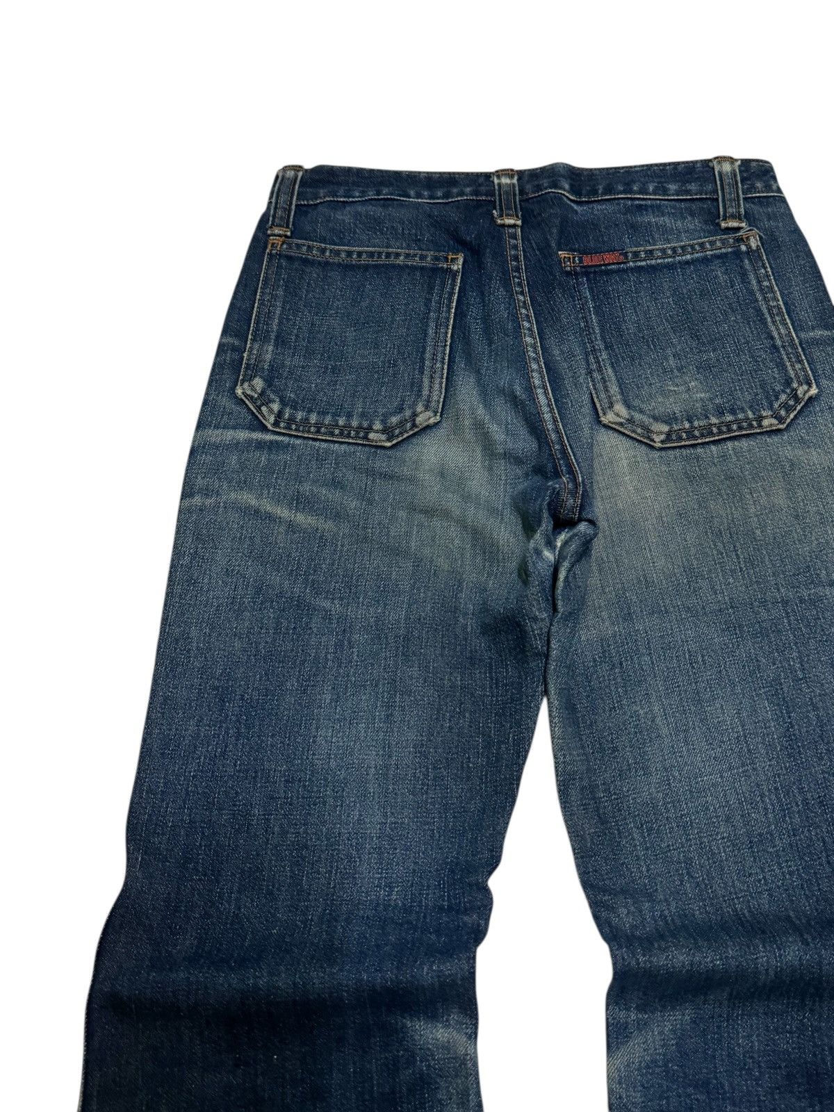 Hysteric Glamour Vintage Retro Blue Way Bell Bottom Boot Cut Flared Denim Size US 26 / EU 42 - 9 Thumbnail