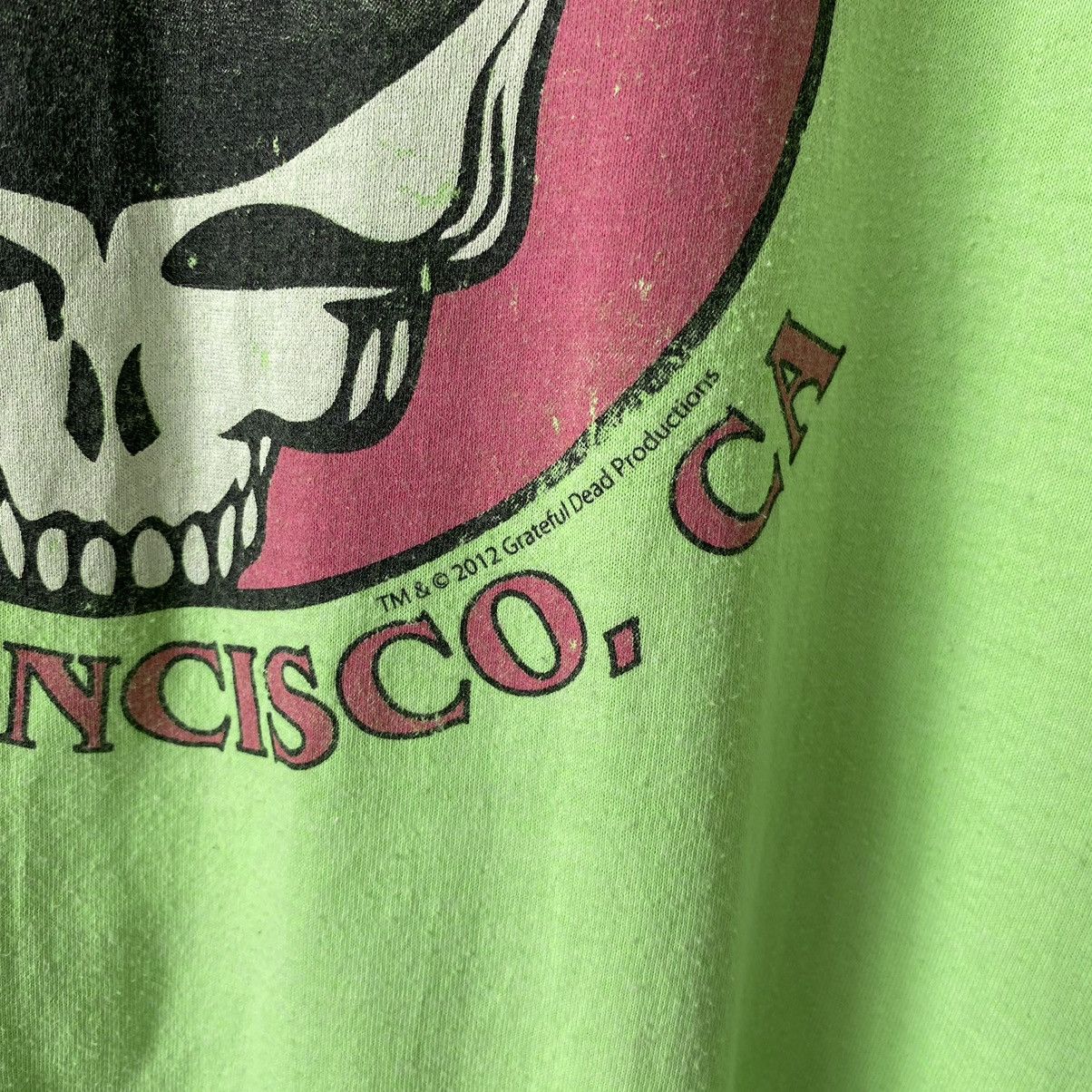 Grateful Dead Grateful Dead San Francisco Rock ERD GRUNGE THRASHED TEE Size US L / EU 52-54 / 3 - 5 Thumbnail