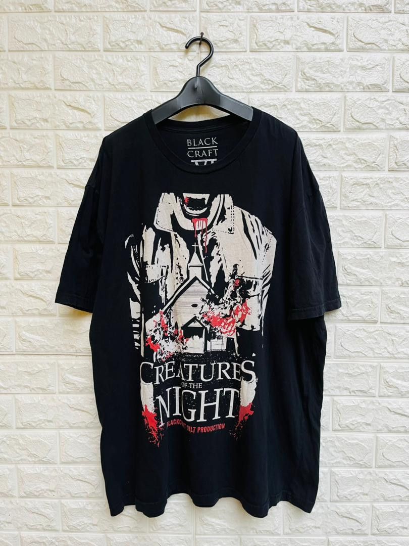 Vintage Vintage Creature Of The Night Cult Production Fashion Size US XL / EU 56 / 4 - 1 Thumbnail