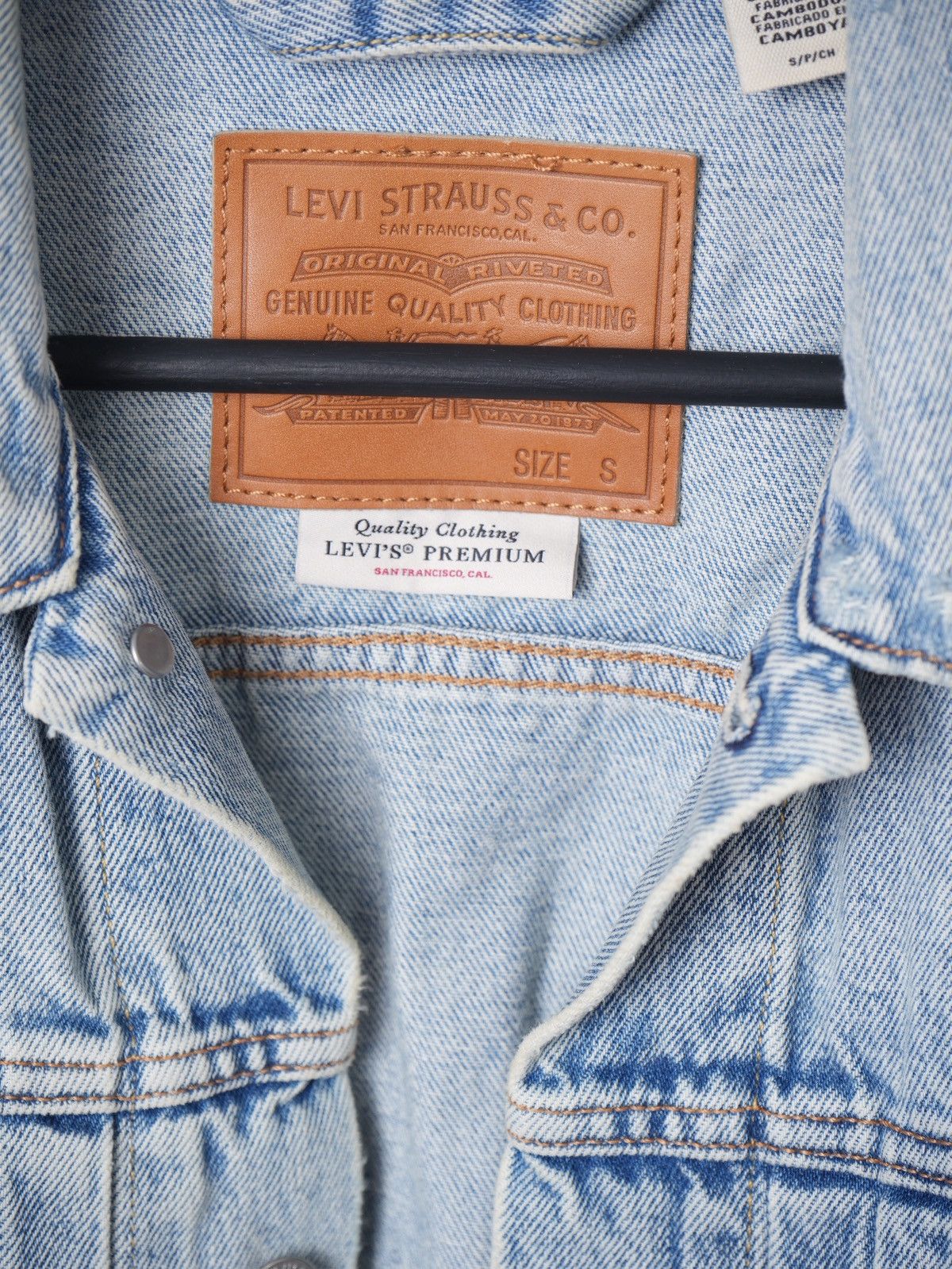 Levi's Levi’s Premium Type 1 Trucker Jacket Size US S / EU 44-46 / 1 - 5 Thumbnail