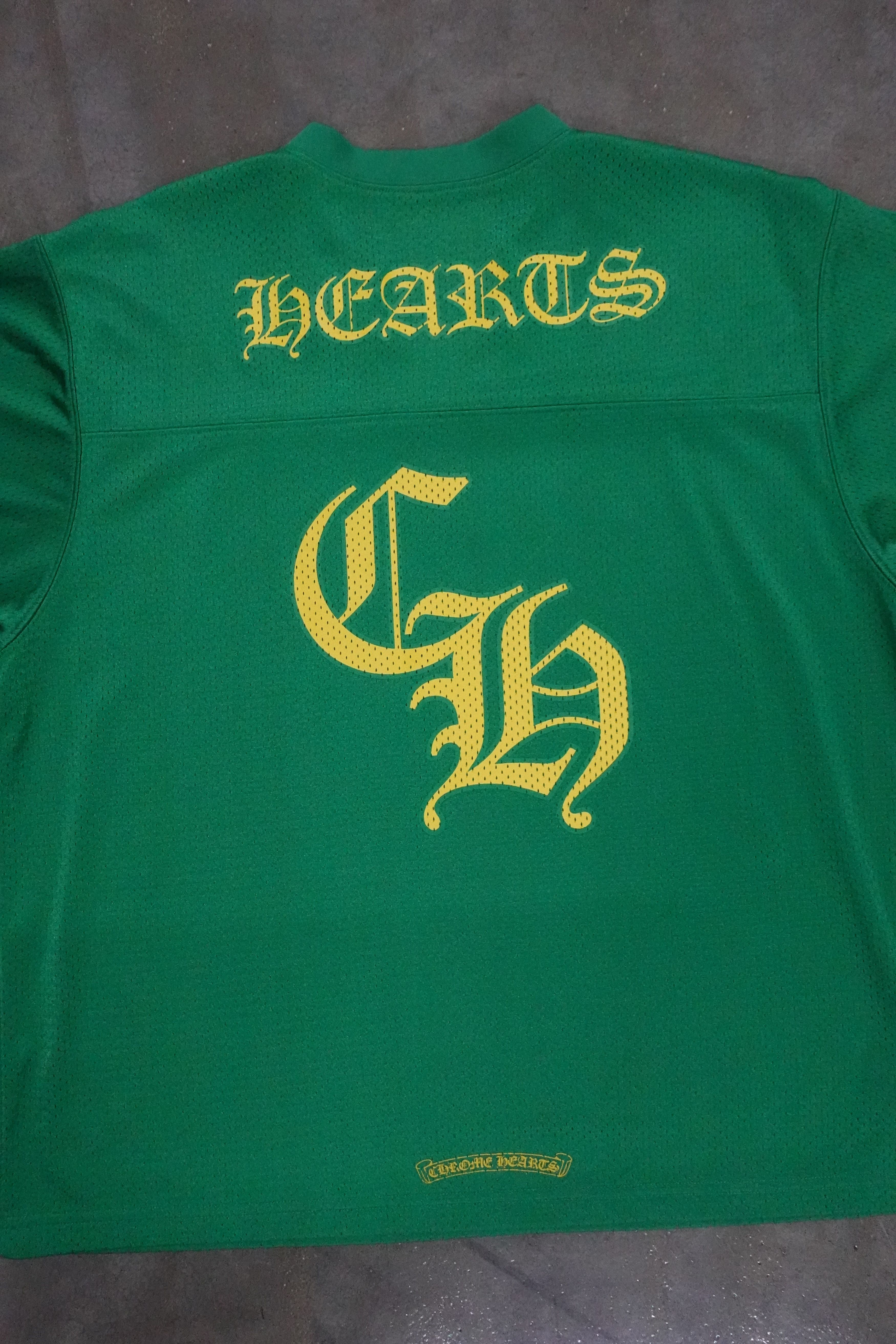 Chrome Hearts CHROME HEARTS MESH JERSEY SHORT SLEEVE GREEN Size US L / EU 52-54 / 3 - 5 Thumbnail
